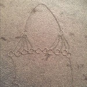 Little black diamond Lulu chain bra